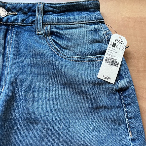 NEW Garage Distressed Denim Skirt - Picture 3 of 3